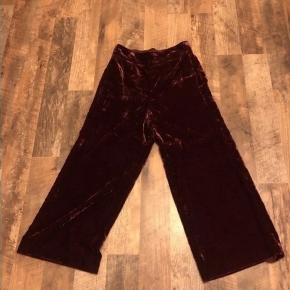 Madewell Velvet Pants Huston Pull-On Cropped Pants - Picture 5 of 6